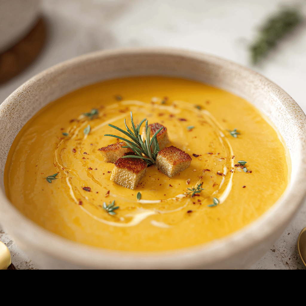 Butternut Squash and Apple Soup