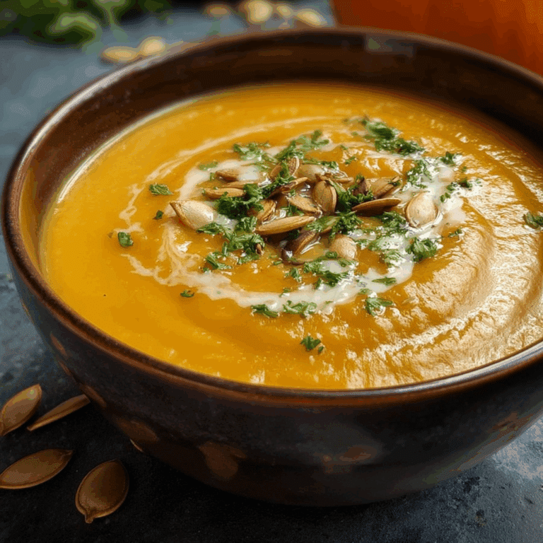 Coconut Curry Pumpkin Soup