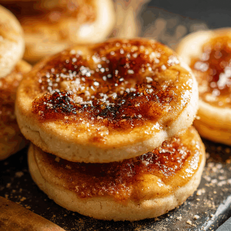 Crème Brûlée Cookies