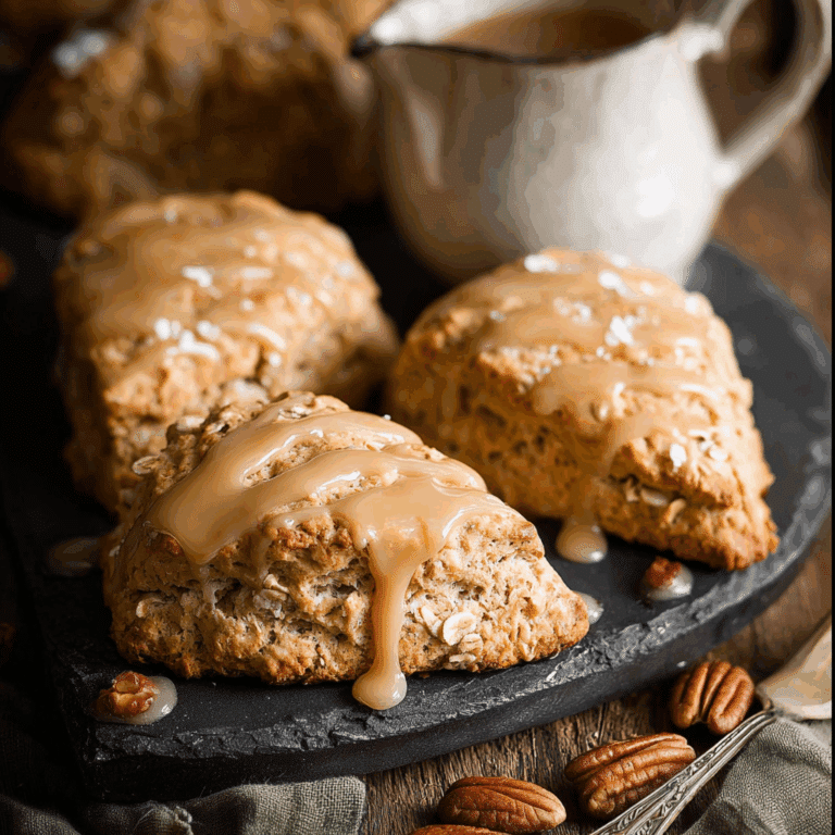 Maple Oatmeal Scones