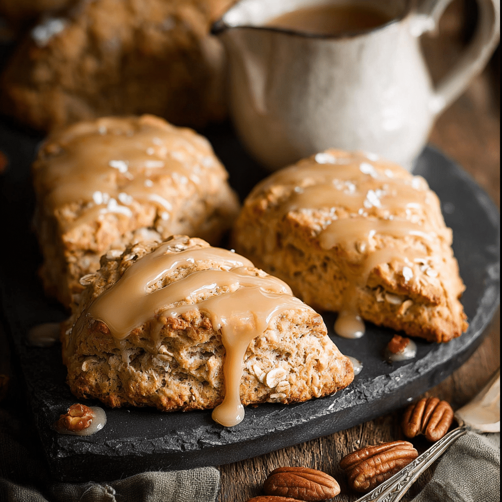 Maple Oatmeal Scones