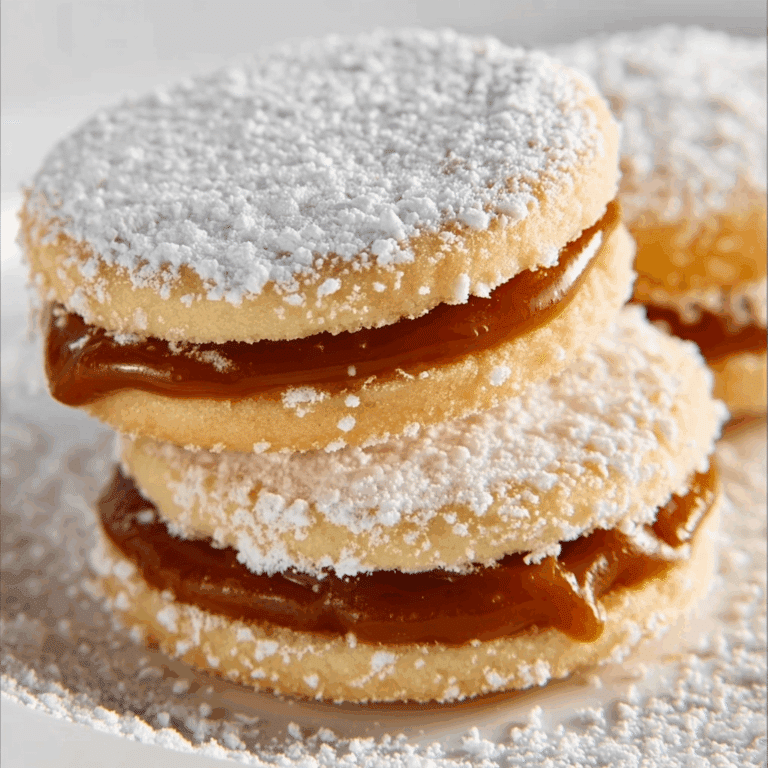 Peruvian Alfajores with Dulce de Leche