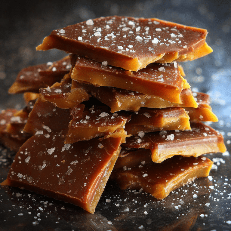 Classic Christmas Toffee